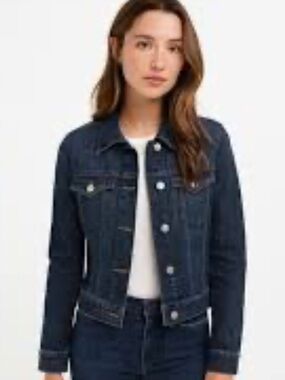 PAIGE Vermont Denim Trucker Denim Jacket in EUC size XS